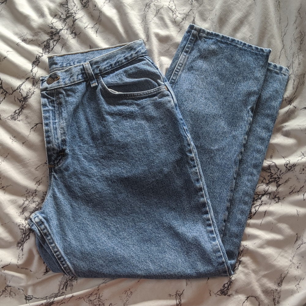 Vintage Lighter Wash Gitano Mom Jeans
